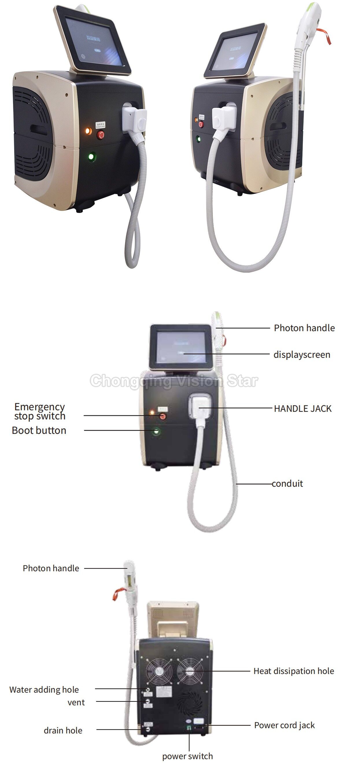 Hyb Alt28 Desktop Dpl Rejuvenation Machine